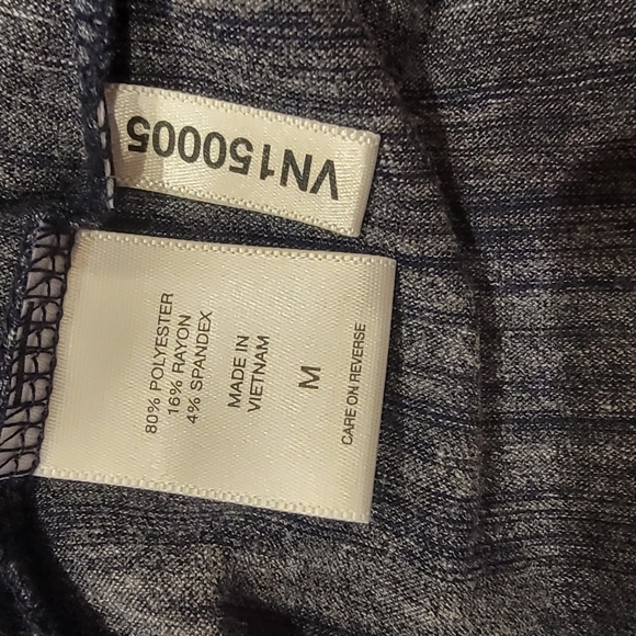 NY&C Blue & White Ruched Open Front Wrap Effect Skirt Size M NWT - Picture 10 of 11